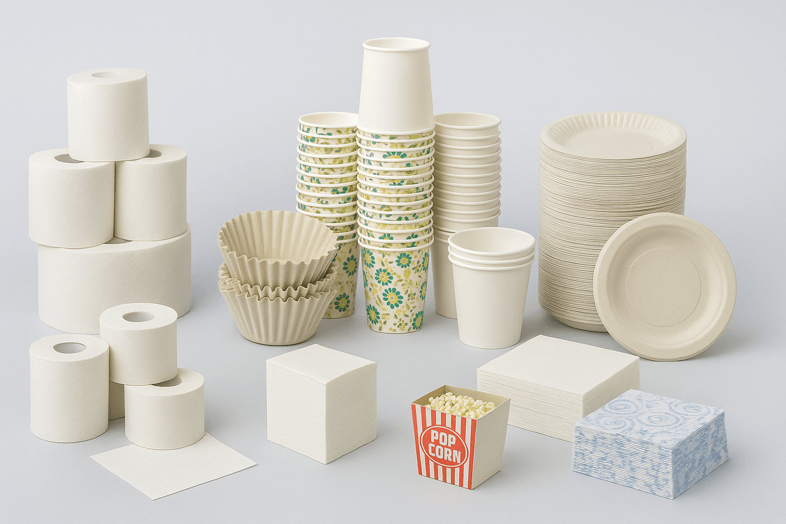 Premium paper products